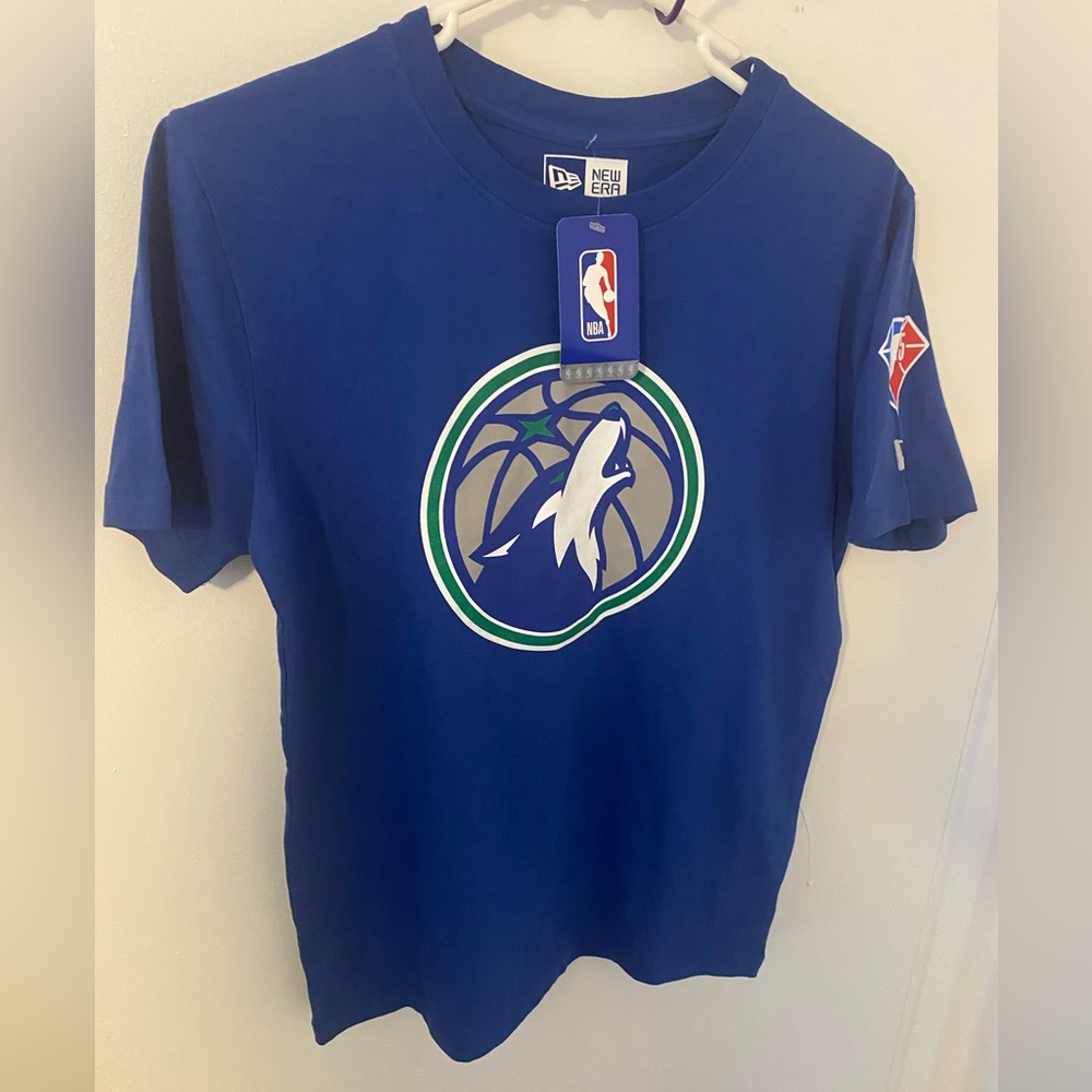 Minnesota Timberwolves 🐺 New Era Kids/Youth Size Large T-Shirt